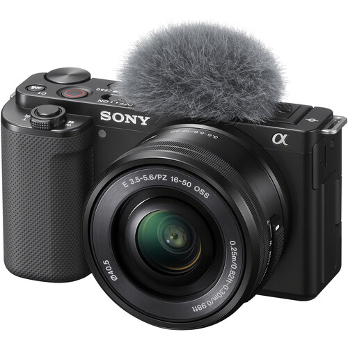 Sony ZV-E10 interchangeable lens VLog camera with 16-50mm lens